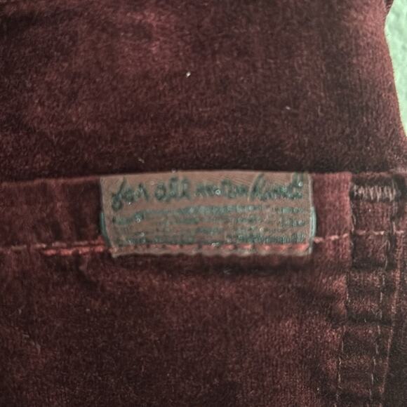 7 For All Mankind High-Waisted Skinny in Velvet Cabernet - Picture 11 of 14
